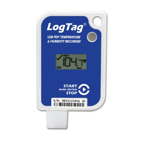 LOGTAG HAXO-16U-S / TERMÓGRAFO USB UN SOLO USO DE TEMPERATURA Y HUMEDAD 01