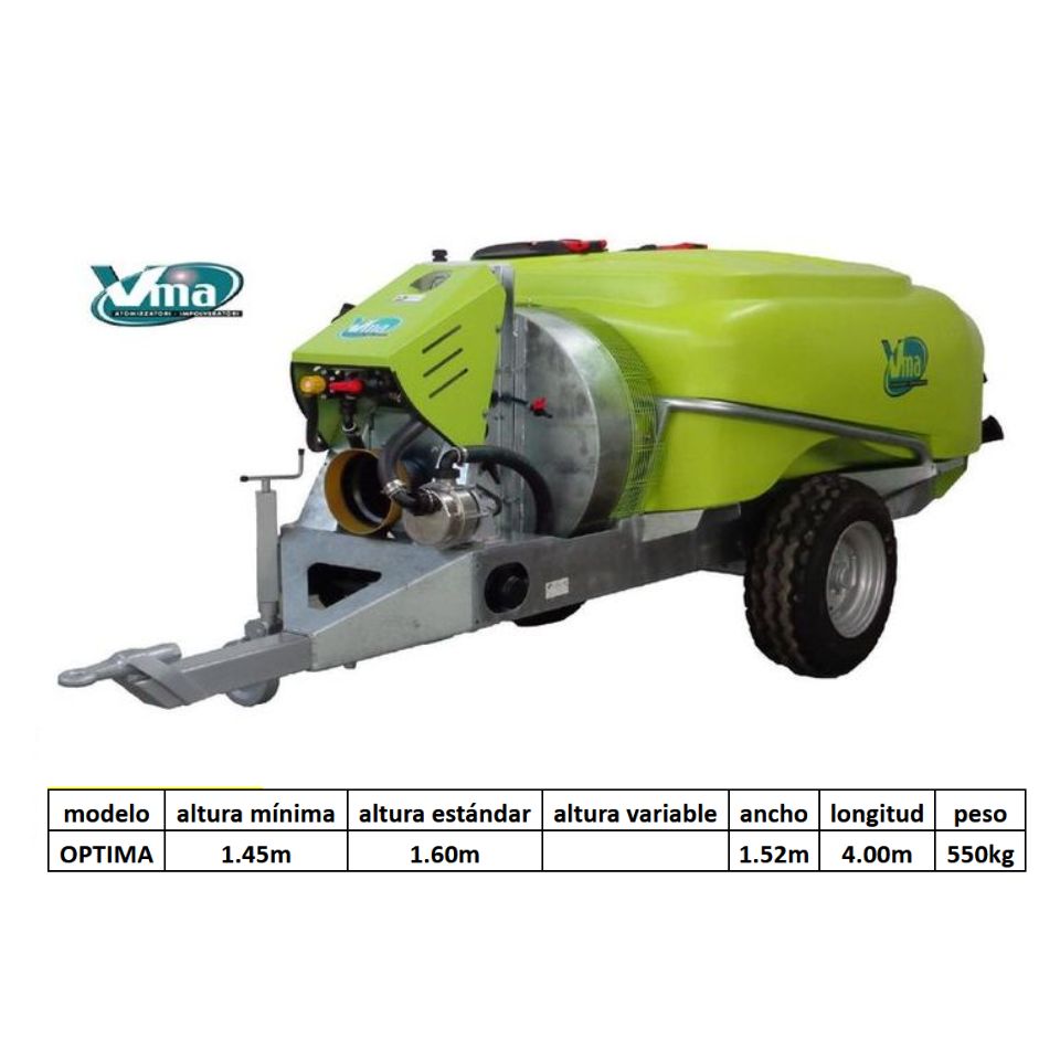 VMA   Nebulizadora Convencional Optima 2000 LT. 02